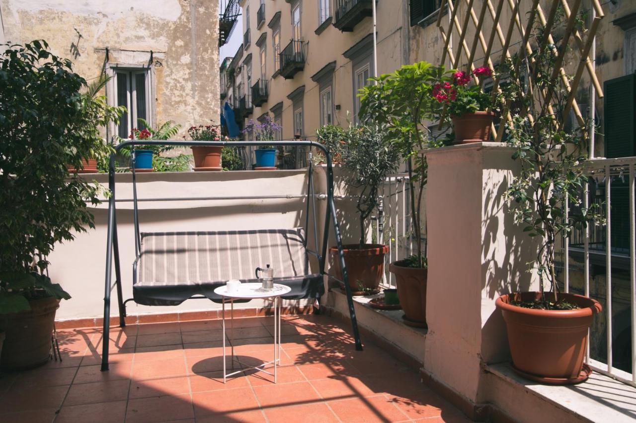 La Casa Del Nespolo, 2 Terrazzi E 2 Bagni In Centro Apartamento Nápoles Exterior foto